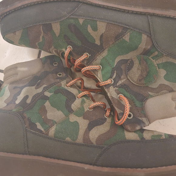 Polo Ralph Lauren Camo boots 11.5  New Without Tags - Picture 8 of 10